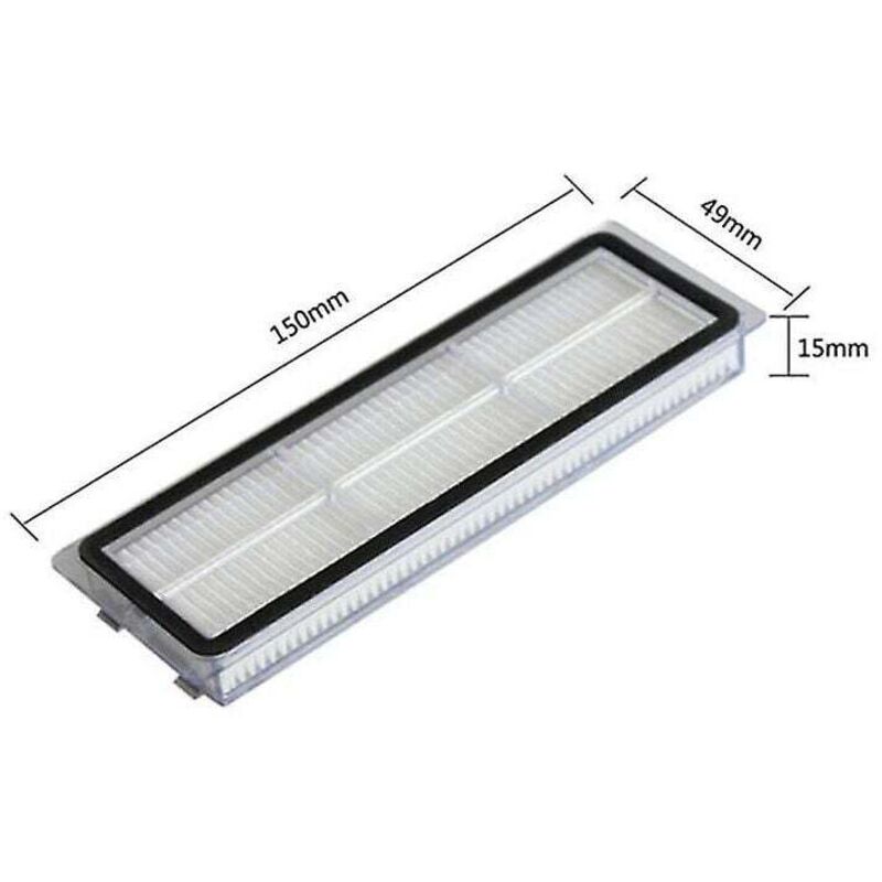 Hauptwalze, Seitenbürste, Reinigungstuch, Hepa-filter (für Ersatzteile Der Saugroboter 1c 2c Stytj01zhm, F9)