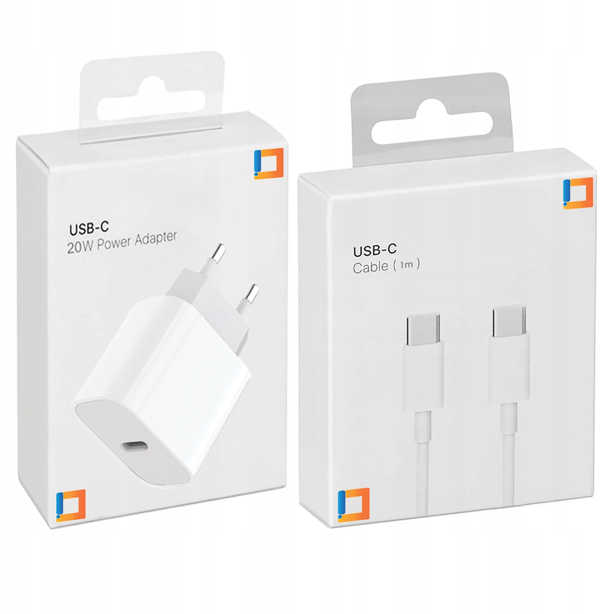 Schnellladegerät-würfel Usb-c 20w Usb Typ C + Kabel Für Iphone 15 16 Pro 1m