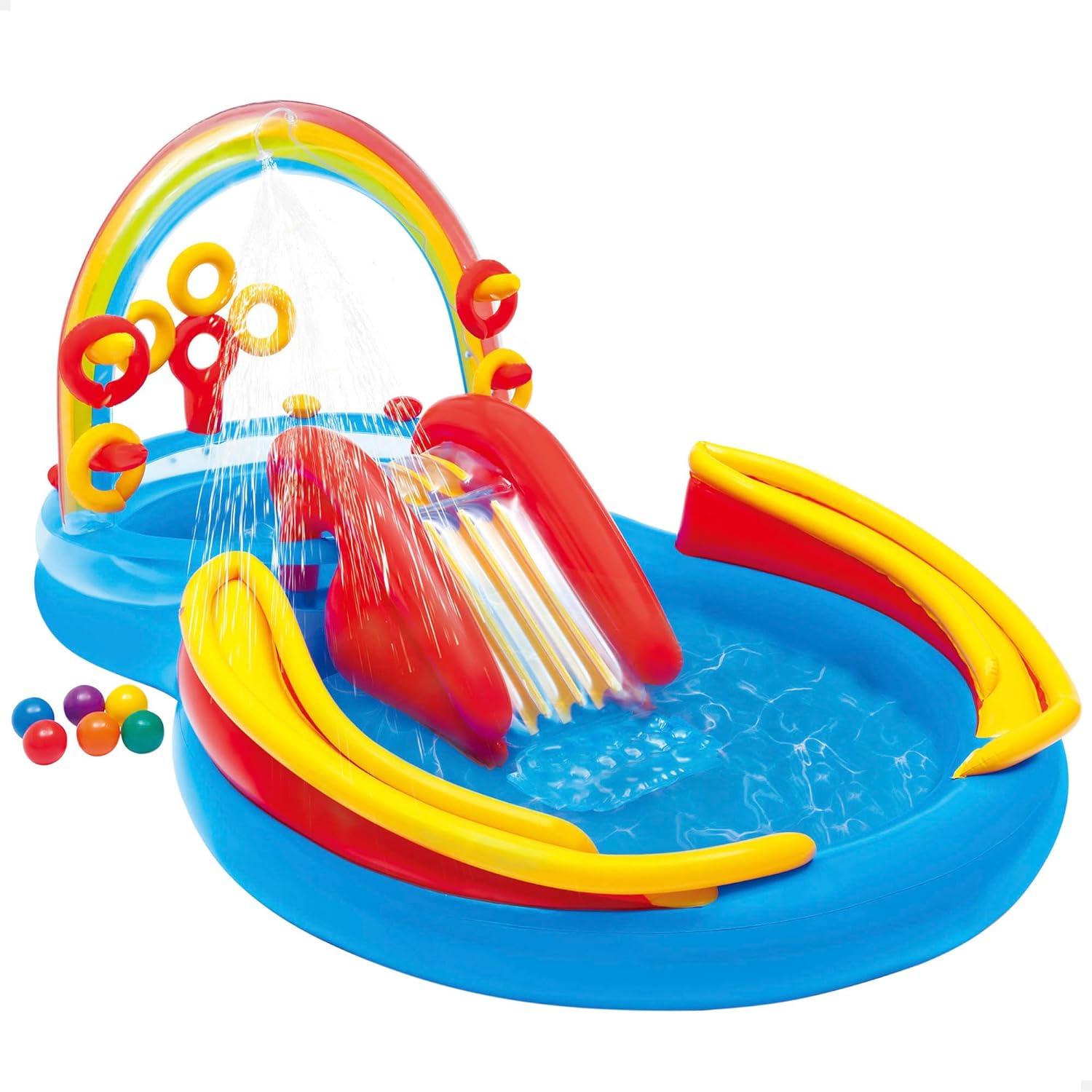 Rainbow Ring Play Center Unisex-kinderbecken Und Teiche, 297 X 193 X 135 Cm