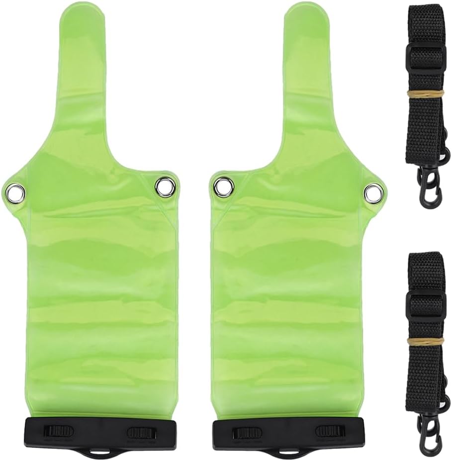 Geeignete Wasserdichte Tasche Für Funkgeräte, Walkie-talkies, Tragbare, Transparente Schutzhülle Mit Verstellbarem Clip-gurt, Wasserdichte Schutzhülle, Trageband, Pvc-abdeckung Gegen Staub Und Feuchti