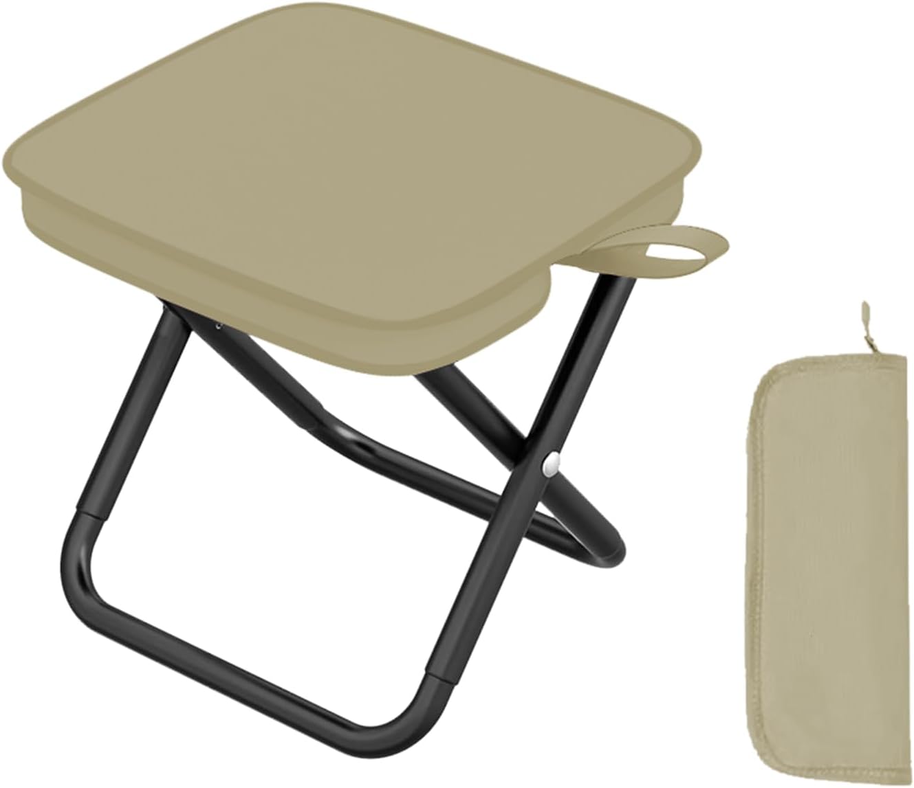 Tragbarer Hocker, Kleiner Klapphocker Klappstuhl Für Den Außenbereich Stabiler Klapphocker Für Camping, Wandern, Jagen, Angeln Und Reisen, Tragbarer Campinghocker