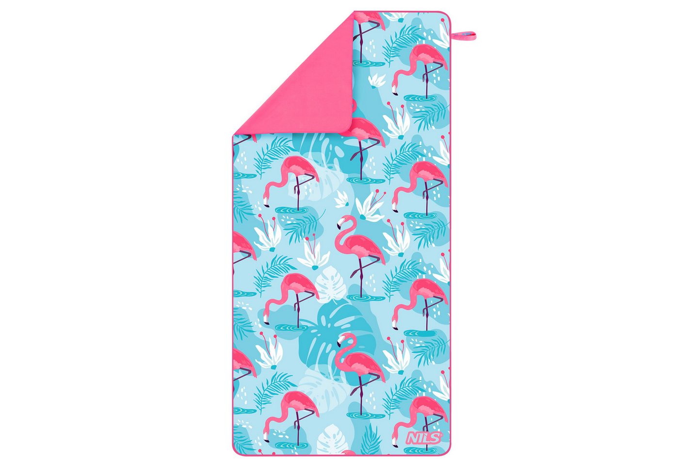 Ncr14 Mikrofaserhandtuch 160x80 Cm Nils Camp Ncr14 Mikrofaserhandtuch Flamingos 160x80 Cm Nils Bild 3