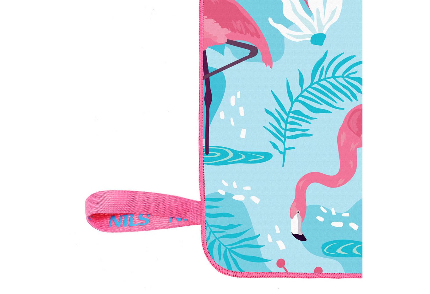 Ncr14 Mikrofaserhandtuch 160x80 Cm Nils Camp Ncr14 Mikrofaserhandtuch Flamingos 160x80 Cm Nils Bild 4