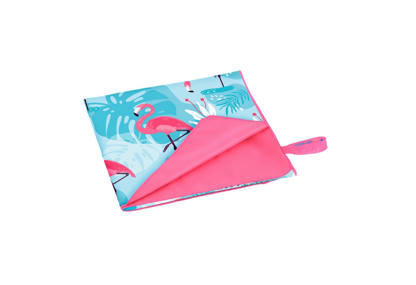 Ncr14 Mikrofaserhandtuch 160x80 Cm Nils Camp Ncr14 Mikrofaserhandtuch Flamingos 160x80 Cm Nils Bild 5
