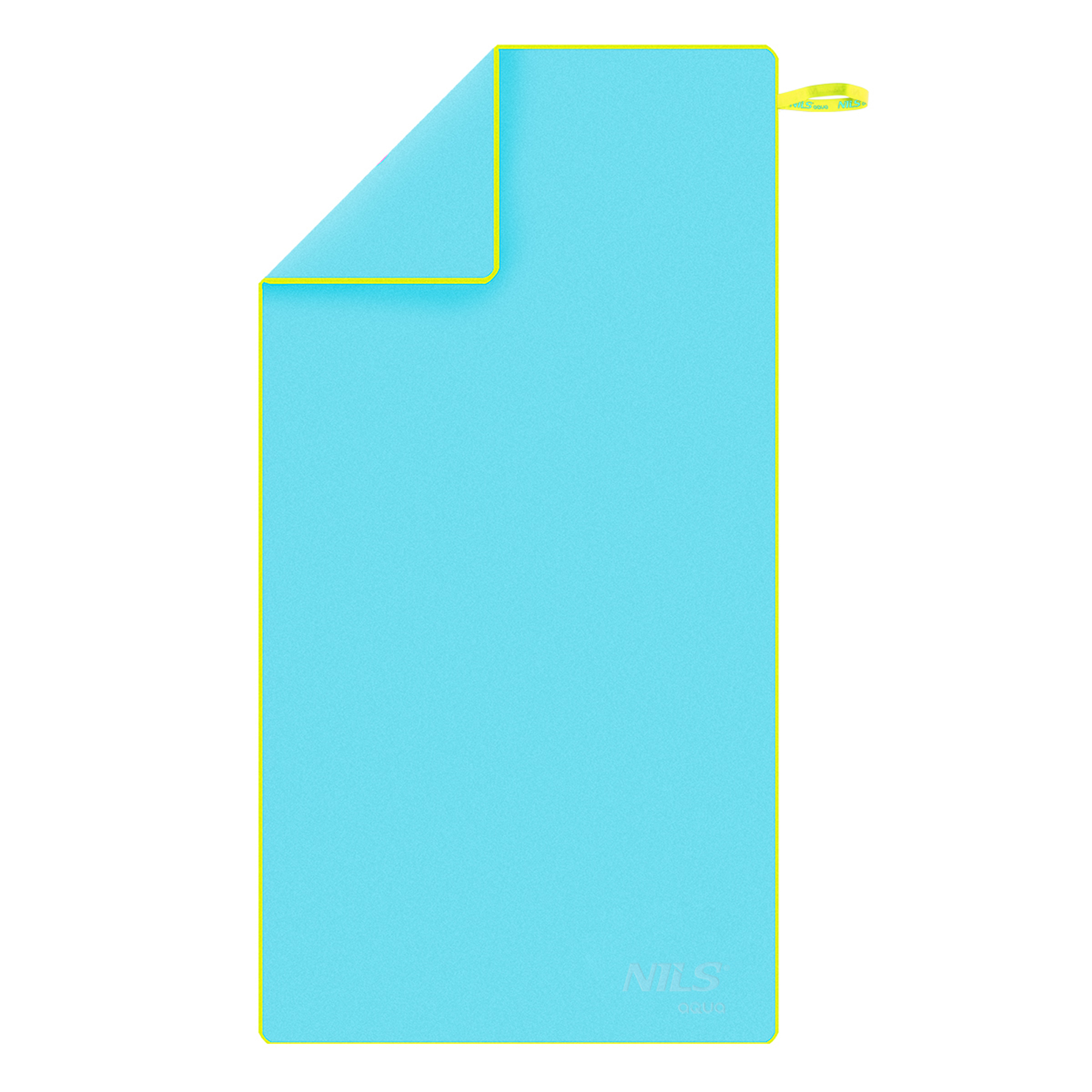 Nar11 Hellblaues Mikrofaserhandtuch 140x70 Cm Nils Aqua