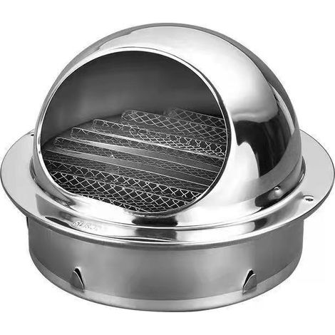 Rundes Bcc-lüftungsgitter. Lüftungsgitterabdeckung. Lüftungsgitter Aus Edelstahl Für Kanallüftung Mit Insektenschutzgitter. 80 Mm (1 Stück). Aafgvc