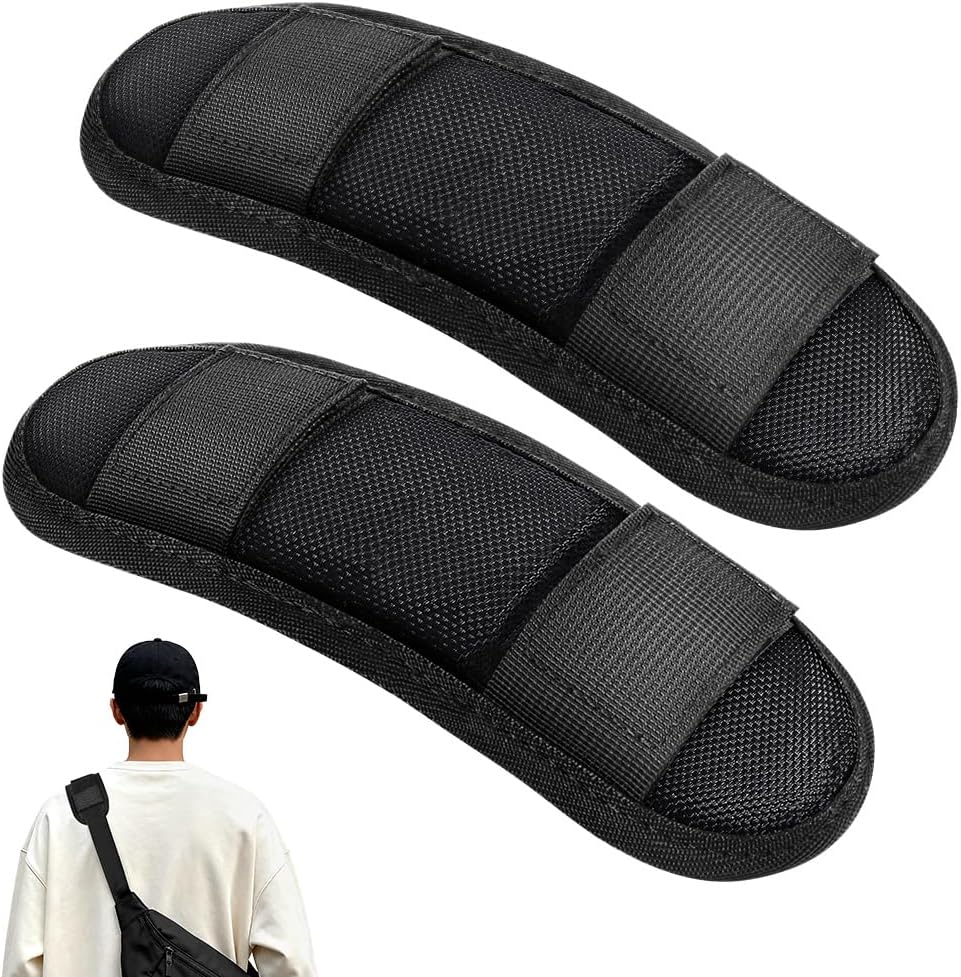 Schulterpolster, Schultergurtpolsterung, Tasche, Set Mit 2 Schultergurten, Universell Mit Extra Dicker Polsterung, Für Reiserucksäcke, Gegenstände Mit Schultergurten, Kameras Und Gitarren