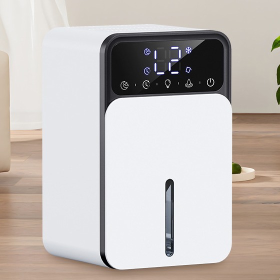 1200-ml-luftentfeuchter, Tragbarer Luftentfeuchter Mit 7-farbiger Led-beleuchtung, Automatischer Abtaufunktion Und Automatischer Abschaltung, Luftentfeuchter Für Zuhause