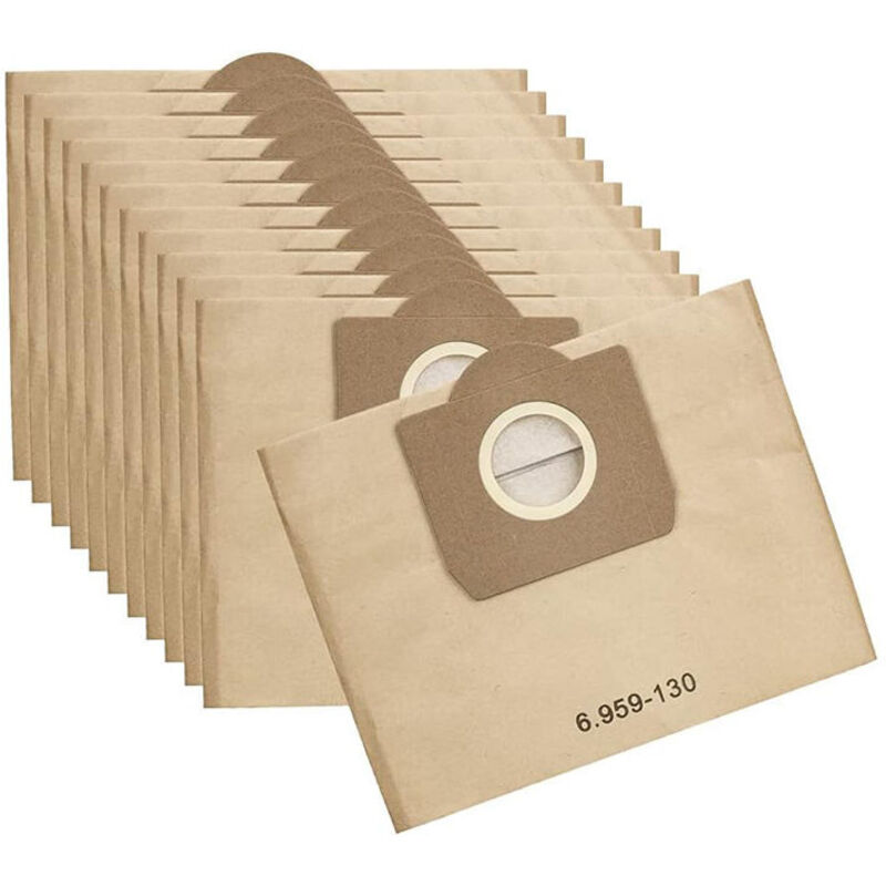 5er-pack Staubsaugerfilterbeutel Für Kärcher 6.959-130.0 Wd3 Wd3p Mv3 Modelle Ersatz-papierfilterbeutel Für Nass- Und Trockensauger Kärcher Wd3 Premium-zubehör/ersatzteile.