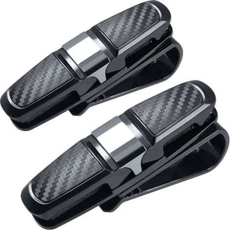 Sonnenbrillenclip Für Toyota Crown Hev (2007–2018). Sonnenbrillenhalter Aus Carbonfaser. Ticketkartenclip. Zubehör Für Die Sonnenblende Im Fahrzeuginnenraum.