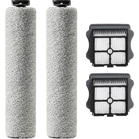Ersatzbürstenwalze Für Den Kabellosen Nass- Und Trockensauger Tineco Ifloor 3/floor One S3. 2 Bürstenwalzen + 2 Filter