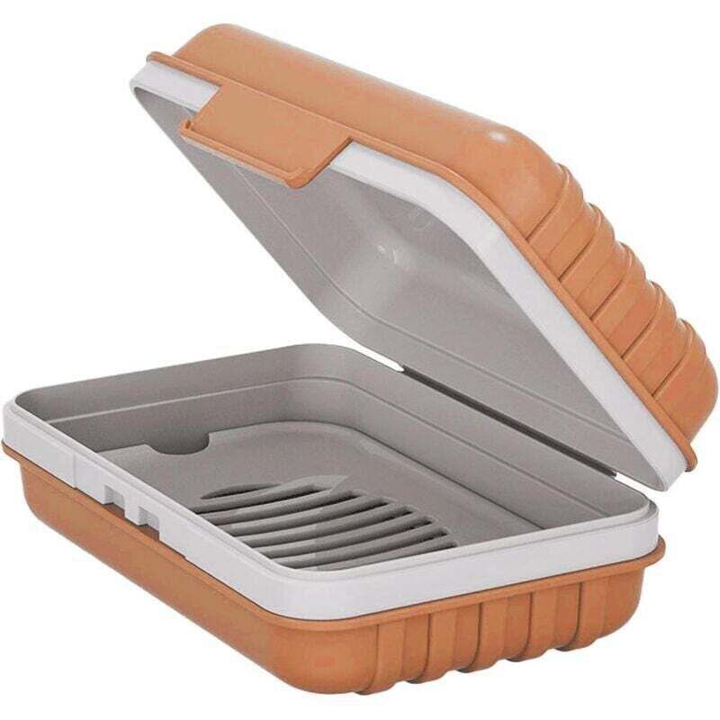 Wasserdichte Reiseseifenschale Mit Deckel – Tragbarer Behälter Für Feste Seife, Ideal Für Reisen, Camping Und Fitnessstudio