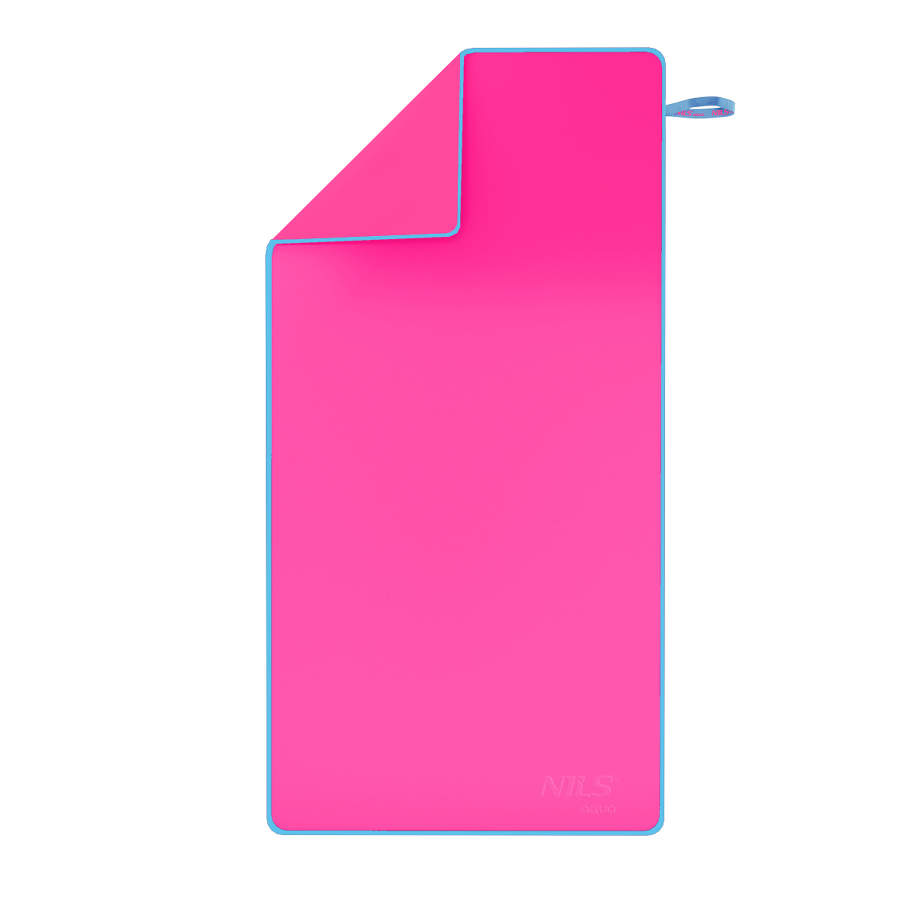 Nar11 Rosa Mikrofaserhandtuch 140x70 Cm Nils Aqua