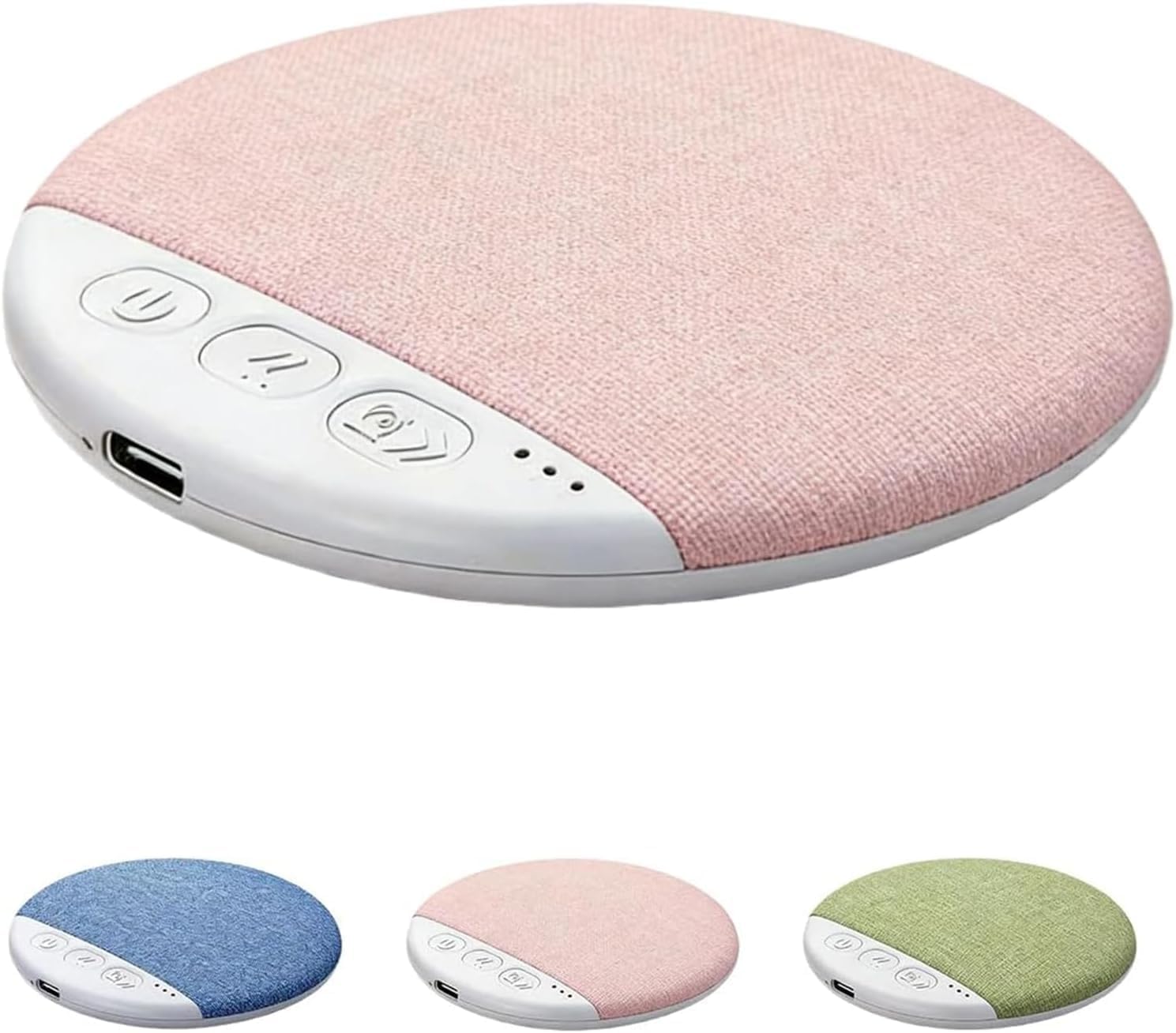 Schlafkissen-lautsprecher, Bluetooth-kissen-lautsprecher 2026, Mit Weißrausch-timer, Kabelloser Einschlafhilfe, Stereo-bass Und Persönlichen Schlaf-kopfhörern (rosa).