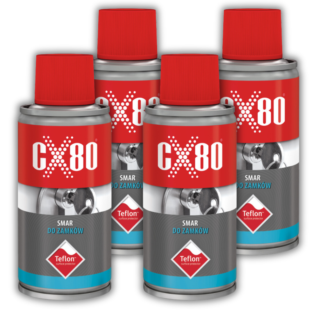 Cx80 Universal-korrosionsschutzfett Für Vorhängeschlösser 150 Ml X4