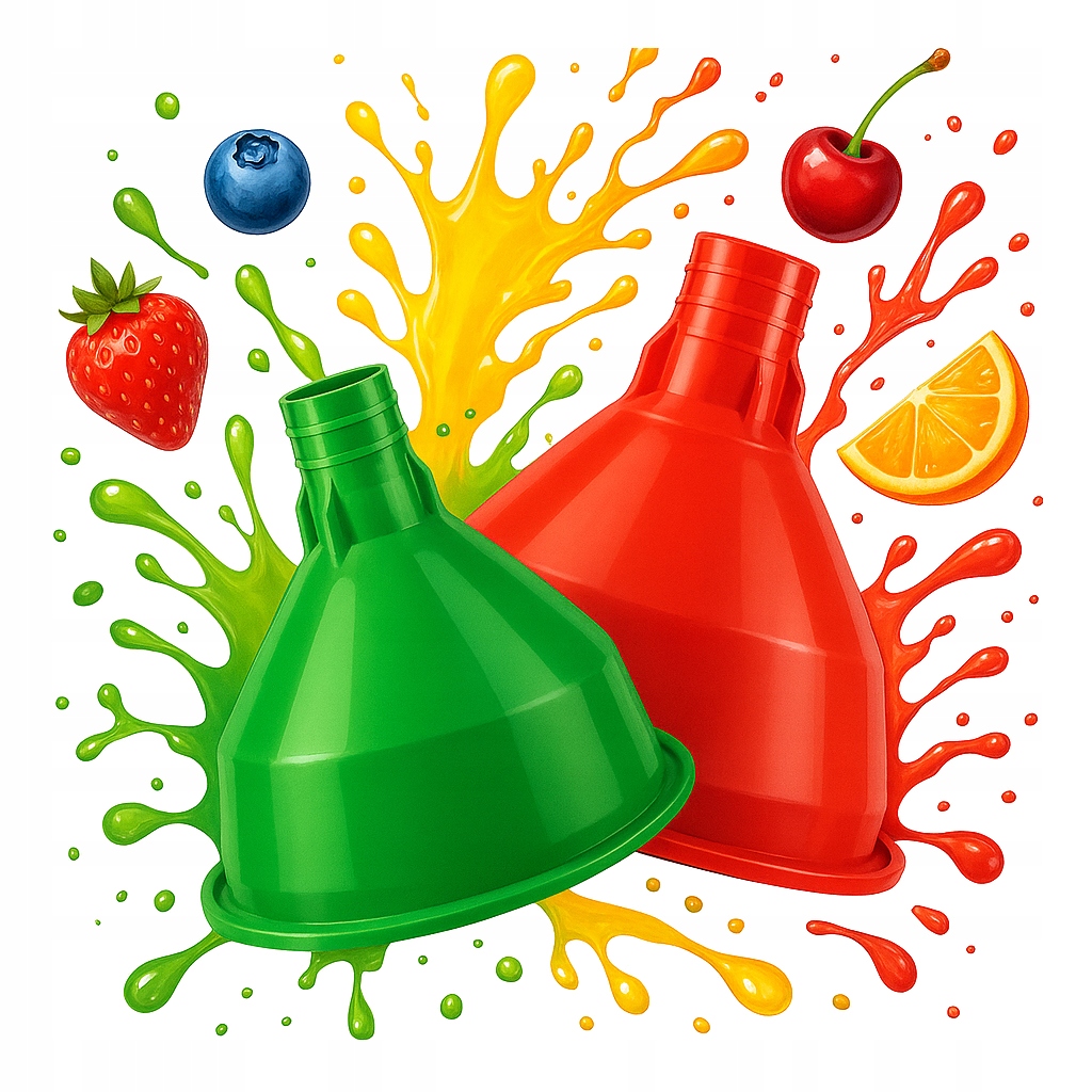 Großer Kunststofftrichter Für Ballons, Gärballons, Wein, Spirituosen, Schnaps, Saft