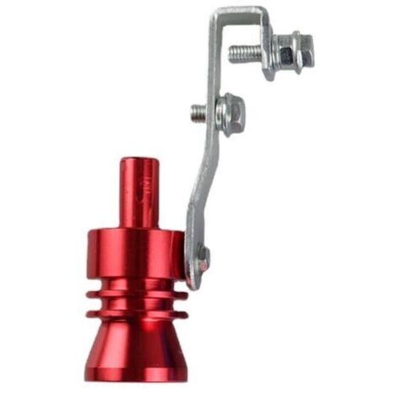 Universal Turbo Sound Xl Red Auspuffgeräuschsimulator - Pfeifender Auspuffschalldämpfer Für Verschiedene Fahrzeuge - Ulisem