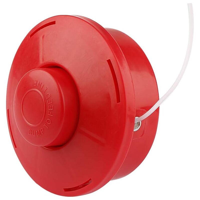 Set Mit 2 Universellen Nylon-freischneiderköpfen Für Benzin-freischneider, Rot