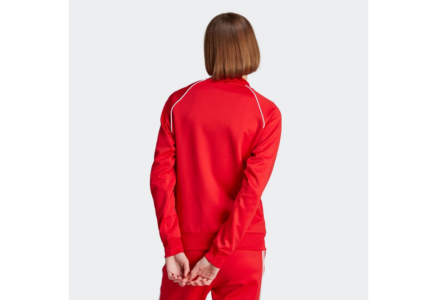 Adidas Adicolor Classics Sst Sweatshirt Für Damen, Rot, Ik4032, Größe Xs Bild 2