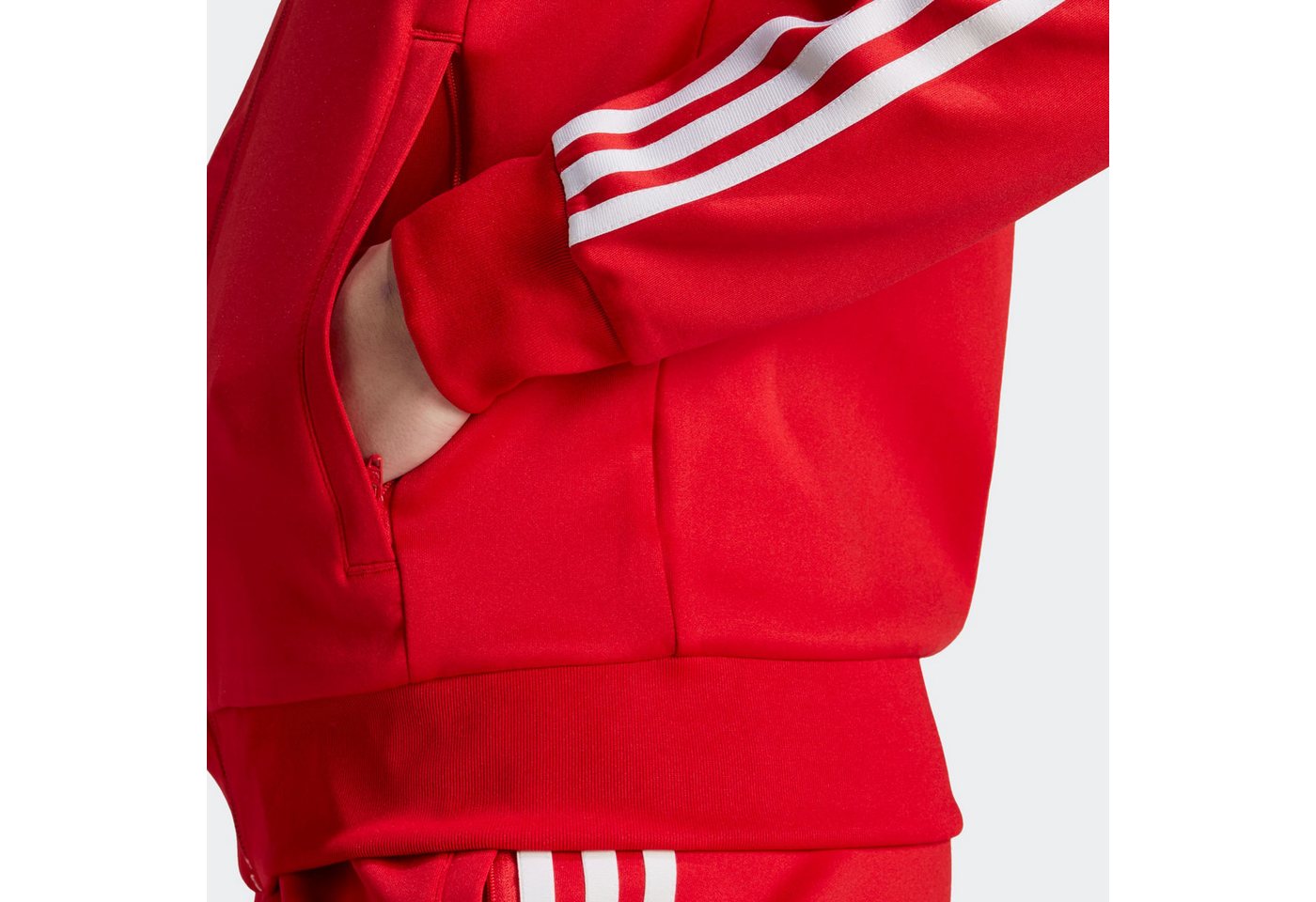 Adidas Adicolor Classics Sst Sweatshirt Für Damen, Rot, Ik4032, Größe Xs Bild 3