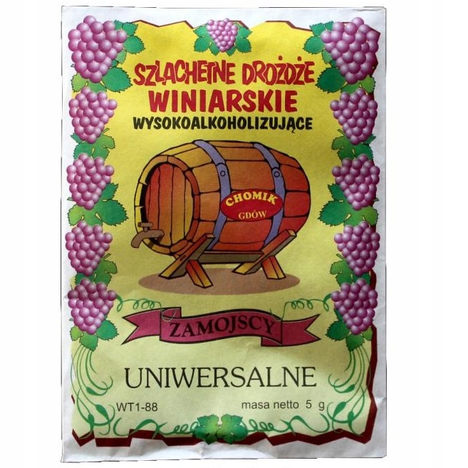 Gardenline Weinhefe "universal" 5g Zam0011