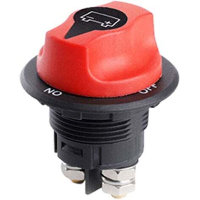 [niemals Verwendet] Batterietrennschalter, Autobatterie-trennschalter, Batterietrennschalter, Max. 32 V 100 A Dauerstrom 150 A Innenstrom Batterieschalter Für Boote, Wohnmobile, Yachten, Motorräder Un