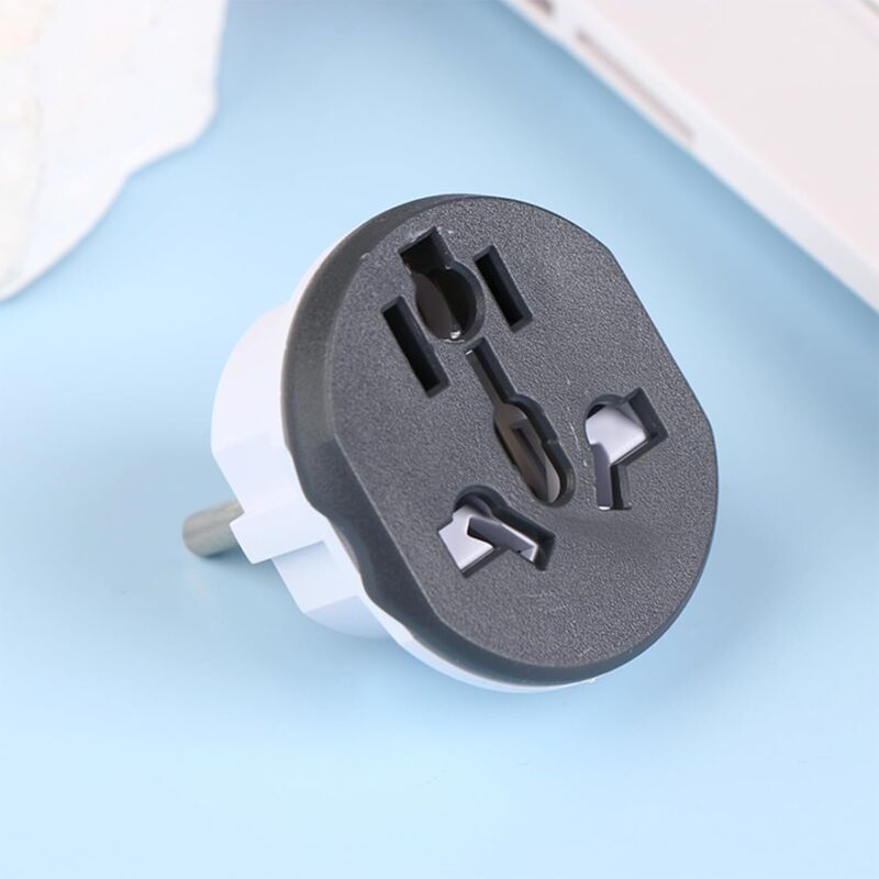 Universal-reiseadapter Au/us/uk Auf Eu-stecker – 16 A 250 V Wandstecker, Schwarz, Kompatibel Mit Allen Ländern