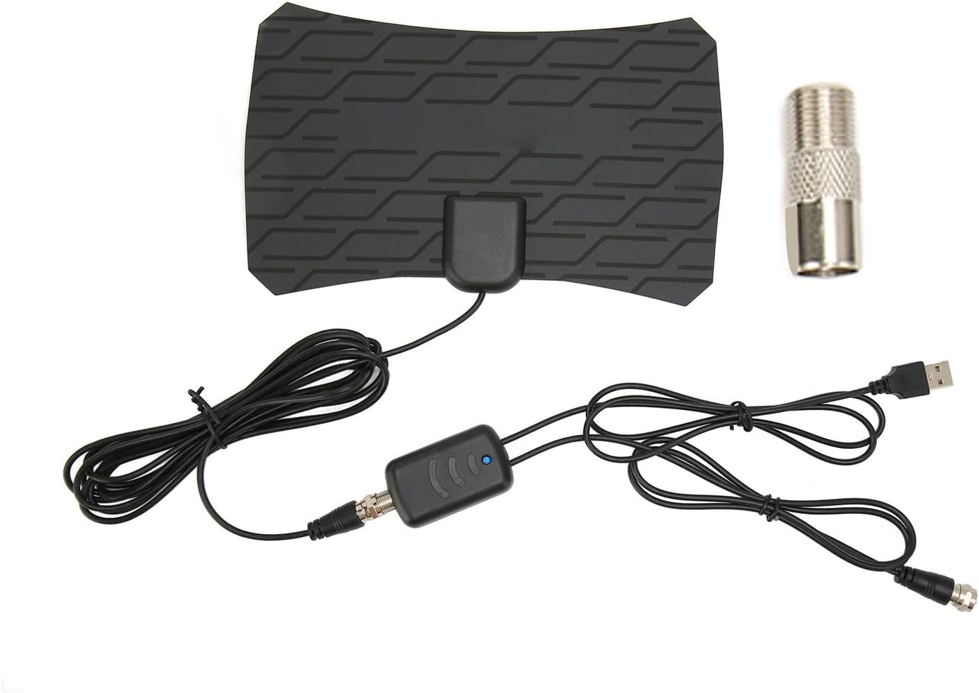 Hd-digital-tv-antenne, 300 Meilen, Hd-antenne Für Den Innen- Und Außenbereich, Unterstützt 4k 1080p Stick Und Alle Älteren Fernseher. (schwarz)