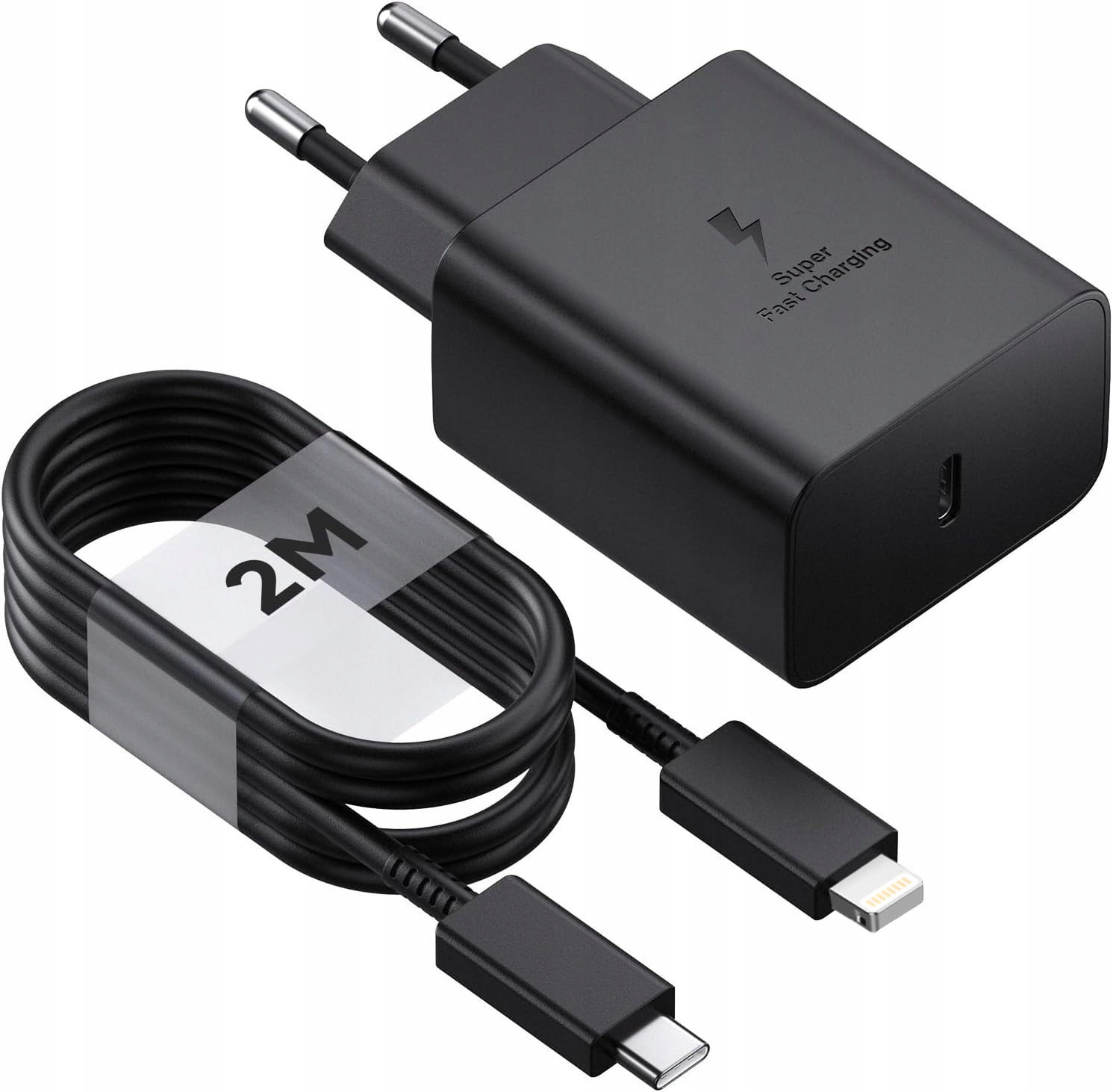 Set Fast Pd 45w Wandladegerät + Iphone-kabel 200cm Koanni