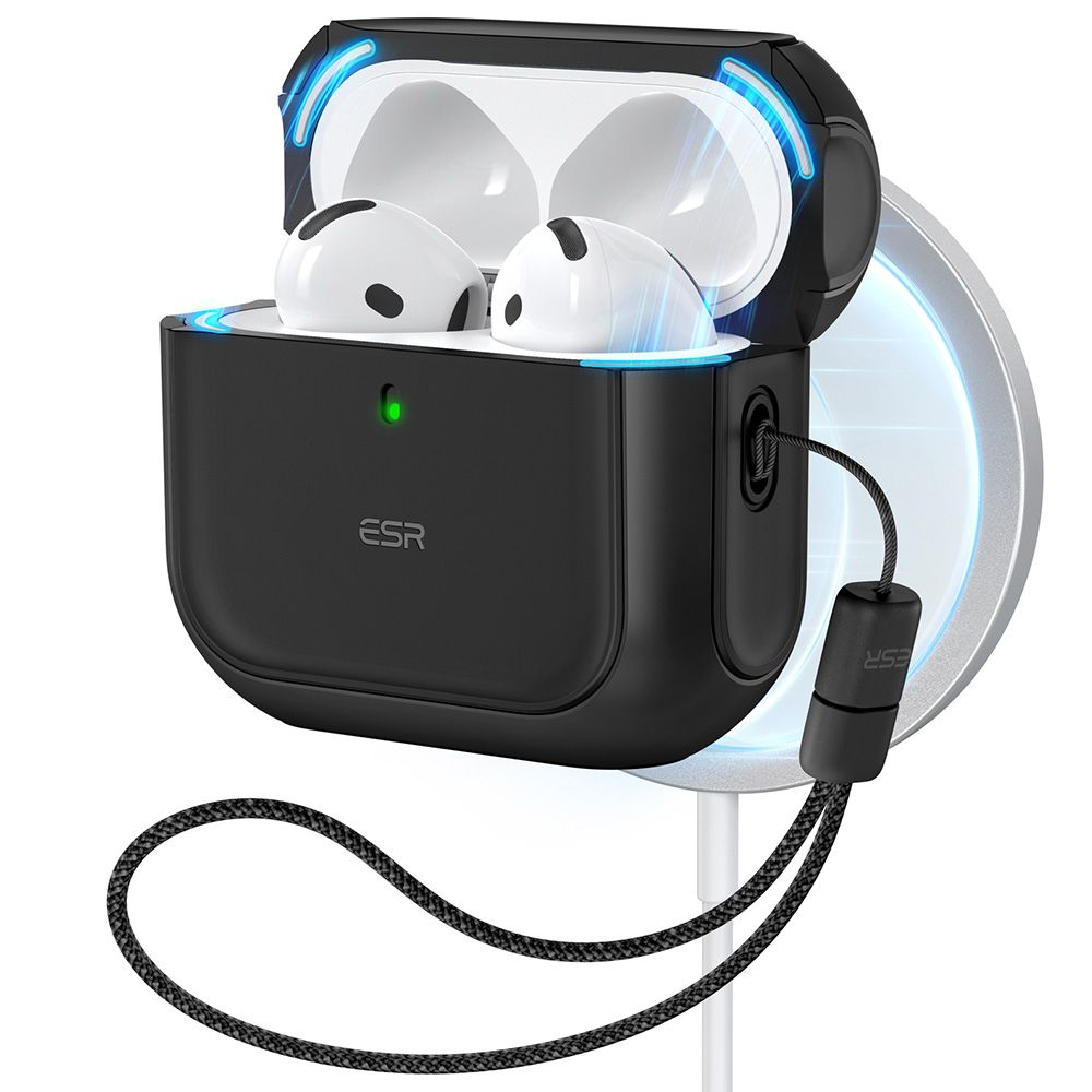 Airpods 4 Orbit Hybrid-hülle (schwarz)