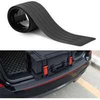 Heckstoßstangenschutz, Xu, Universal-kofferraumdeckelschutz, Kratzfest, Schützt Zierleisten An Suvs/pkw, Schwarz (908 Cm)