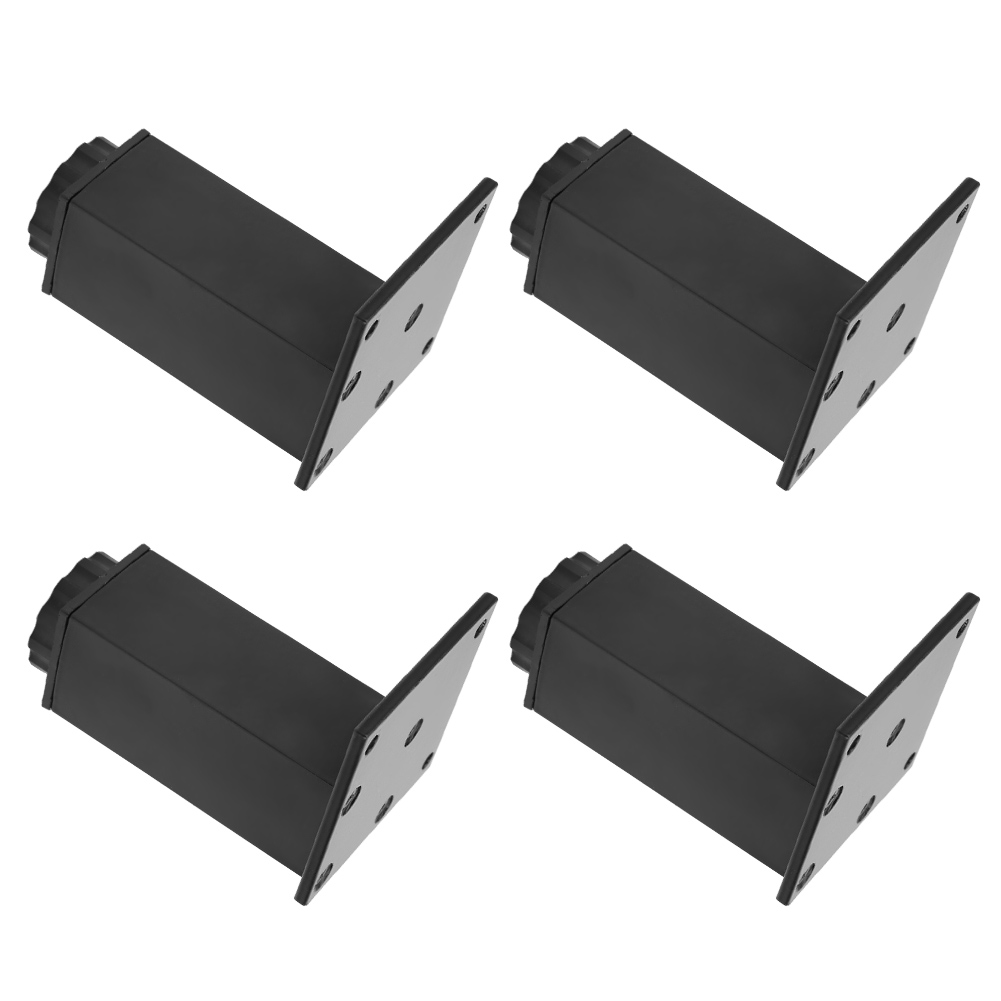 Set Mit 4 Verstellbaren Füßen Aus Aluminiumlegierung Für Sofa, Bett, Kleiderschrank, Möbel (100 Mm).