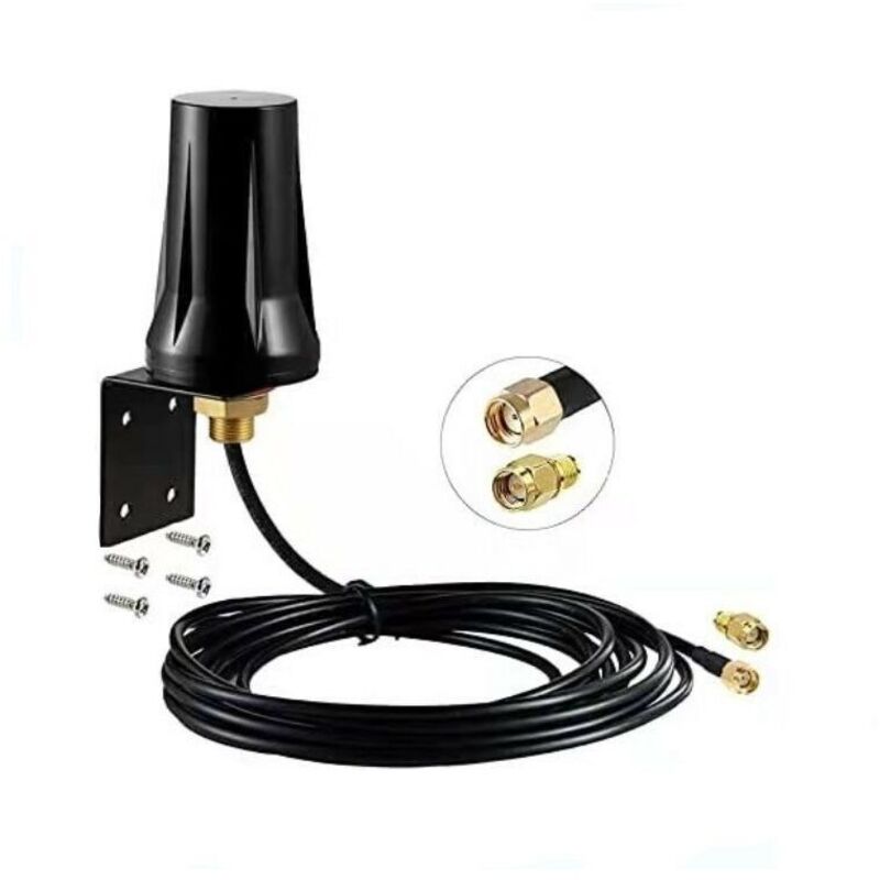 4g Lte-außenantenne, Sma-stecker, Mimo 5dbi, Omnidirektional, Wasserdicht, 3 M Kabel, Kompatibel Mit Huawei- Und Asus-routern, Kamera