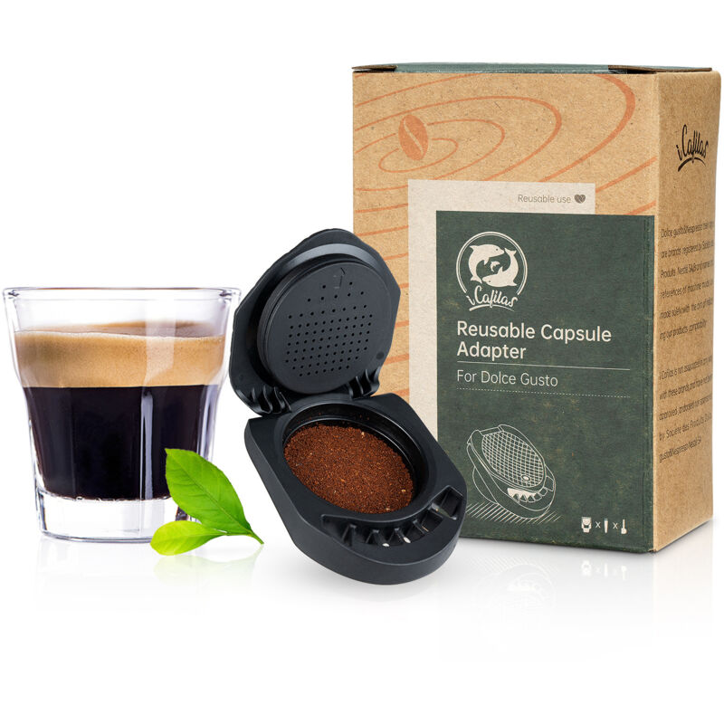 Dolce Gusto Kompatible, Wiederbefüllbare Kaffeekapseln – Wiederverwendbare Adapter Für Den Täglichen Gebrauch Mit Genio-maschinen, 10er-packung