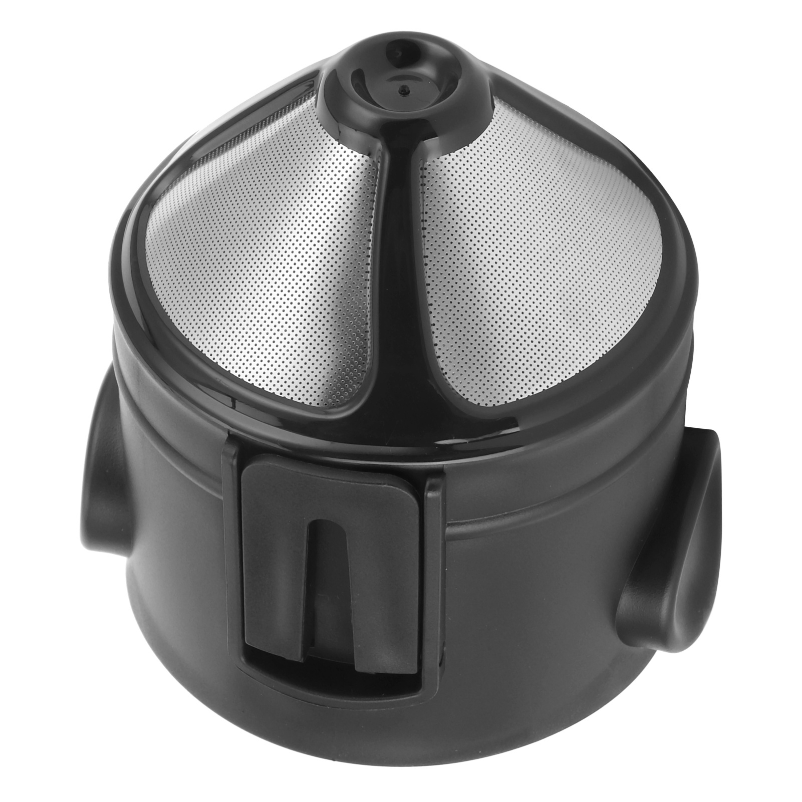 Wiederverwendbarer Kaffeefilter Aus Edelstahl, Konisch, 6 Cm, Faltbar