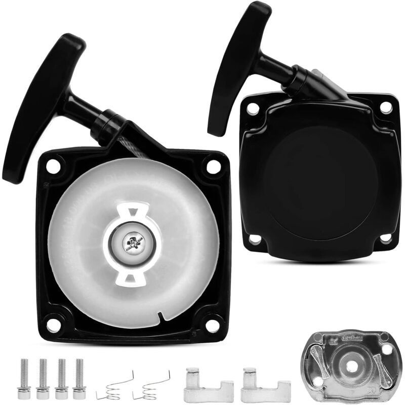 Anlasser Für 33cc/36cc/43cc/49cc Benzin-freischneider Mit Komplettem Set Und Anlasserplatte Bc/ms 52
