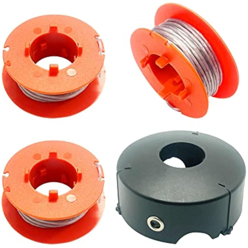 Passende Ersatzspule F016800175 Für Bosch Art 23 26 30 Combitrim Easytrim Freischneider, Pro-tap 8m Automatische Fadenspule Mit Abdeckung F016l71088 (3 Spulen + 1 Abdeckung)