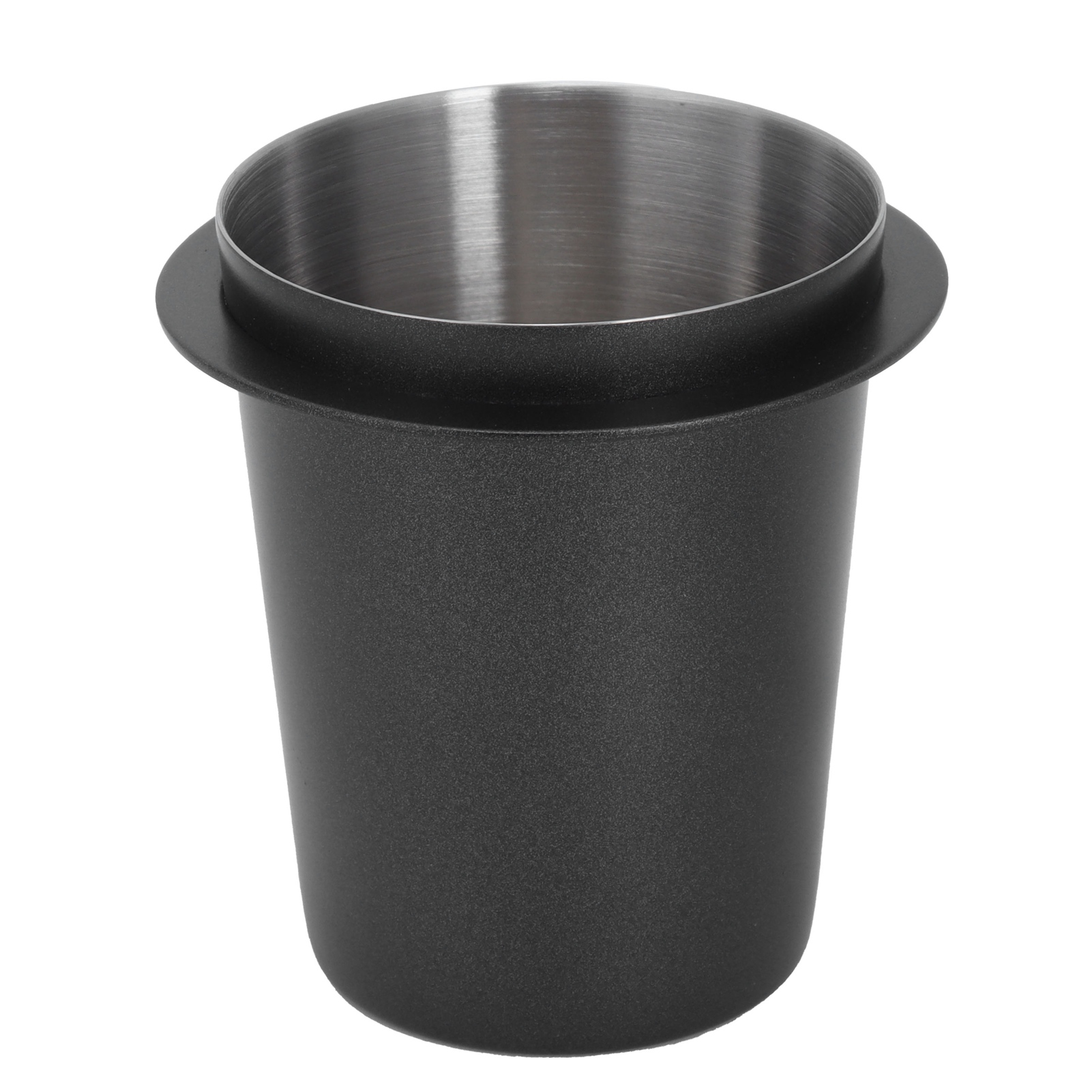 58-mm-kaffeedosierbecher Aus Edelstahl, Zubehör Für Kaffeemaschinen Und Kaffeemühlen, Schwarz