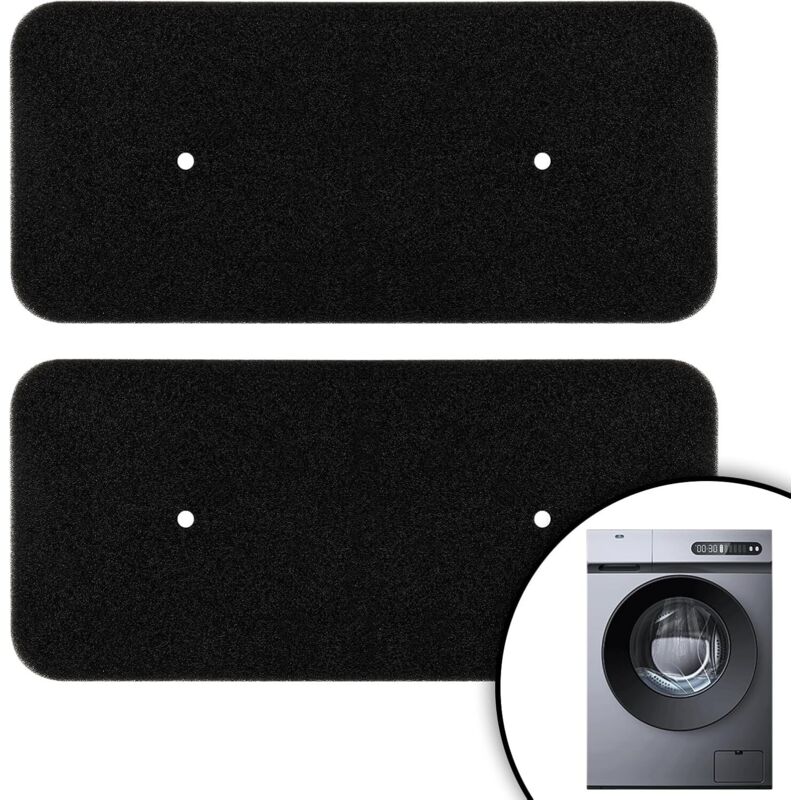 Oem – 2er-pack Schwammfilter Für Hoover Candy Wäschetrockner 40006731 – Abmessungen: 275 X 125 X 10 Mm – Material: Polyurethan Und Filterwatte
