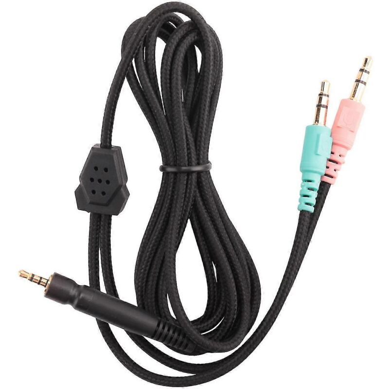 Ersatzkabel Für Sennheiser G4me One Game Zero 373d Gsp 350 / Gsp 500 / Gsp 600 Kopfhörer (pc-version, 2 Meter)