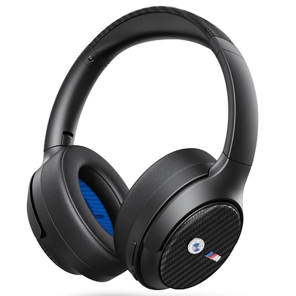 Bmw Bluetooth-kopfhörer Mit Geräuschunterdrückung (anc) Und Over-ear-funktion Bmbhkl601mtcak Schwarz/schwarze Encmetal-logos