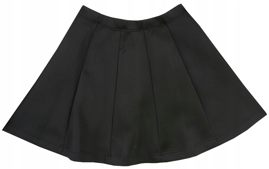 Eleganter Rock Für Die Schule, Schwarz, Foam Breeze, 12 L, H155g