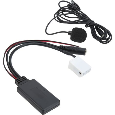 Kabelloses Bluetooth 5.0-modul Für Autos, Schwarzes Ersatz-freisprechmikrofon Für Citroën C2, C4, C5, C6, C8 - Crezuo