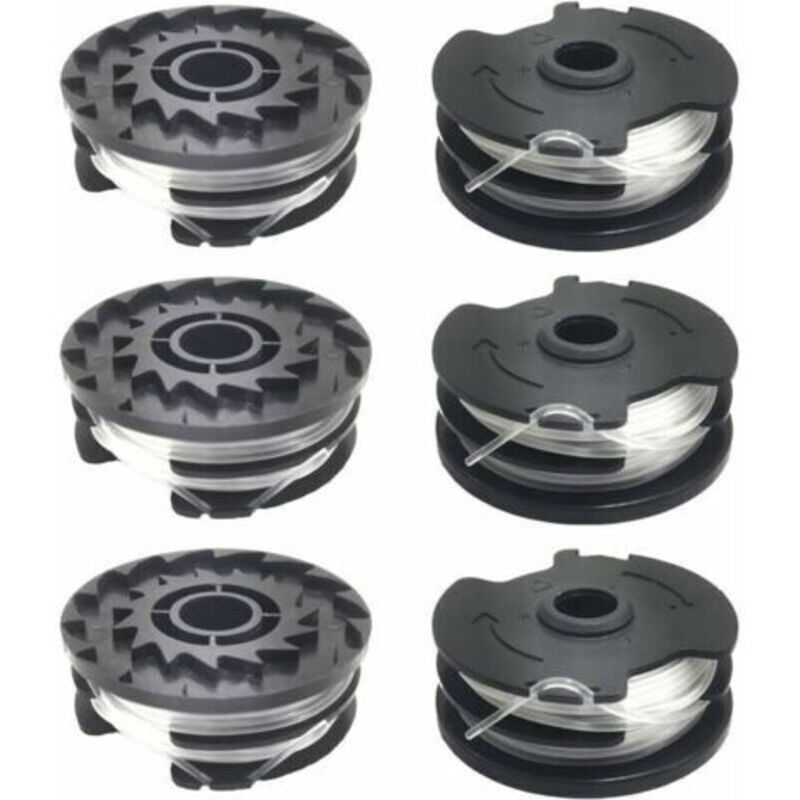 6 Spulen Universal-freischneiderfaden – Kompatibel Mit Den Modellen Prta 20-li, Prt 550 Und Prt 300 – 2 Mm Durchmesser – Ulisem