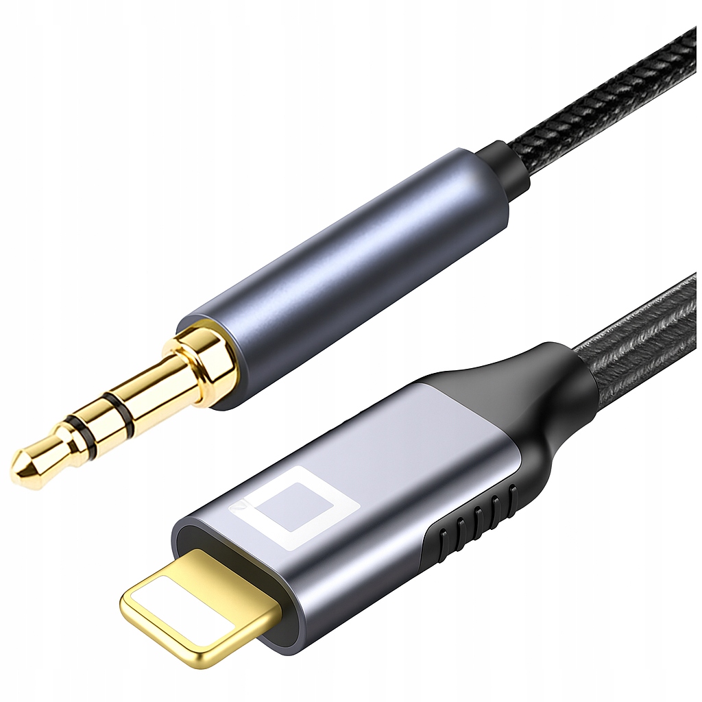 Co2-aux-kabel Für Iphone X 14 13 Lightning Mini-klinkenadapter 1m