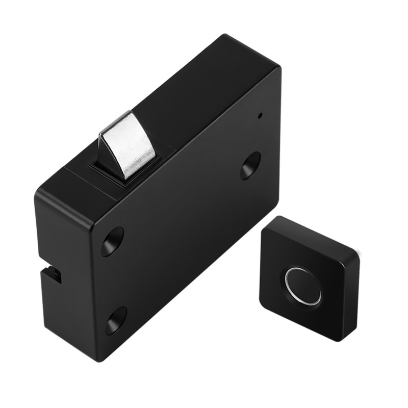 Intelligentes Fingerabdruck-vorhängeschloss, Schnelles Entsperren, Usb-aufladbar, Diebstahlschutz, Automatische Sicherheit, Schwarz