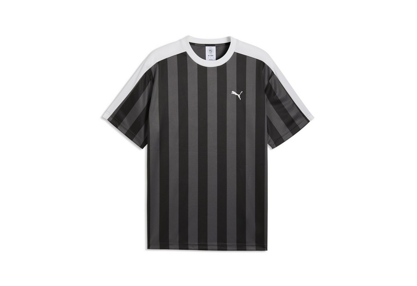 Puma Ess T7 Relaxed Striped Football Herren-t-shirt Schwarz 69219501 R L Bild 3