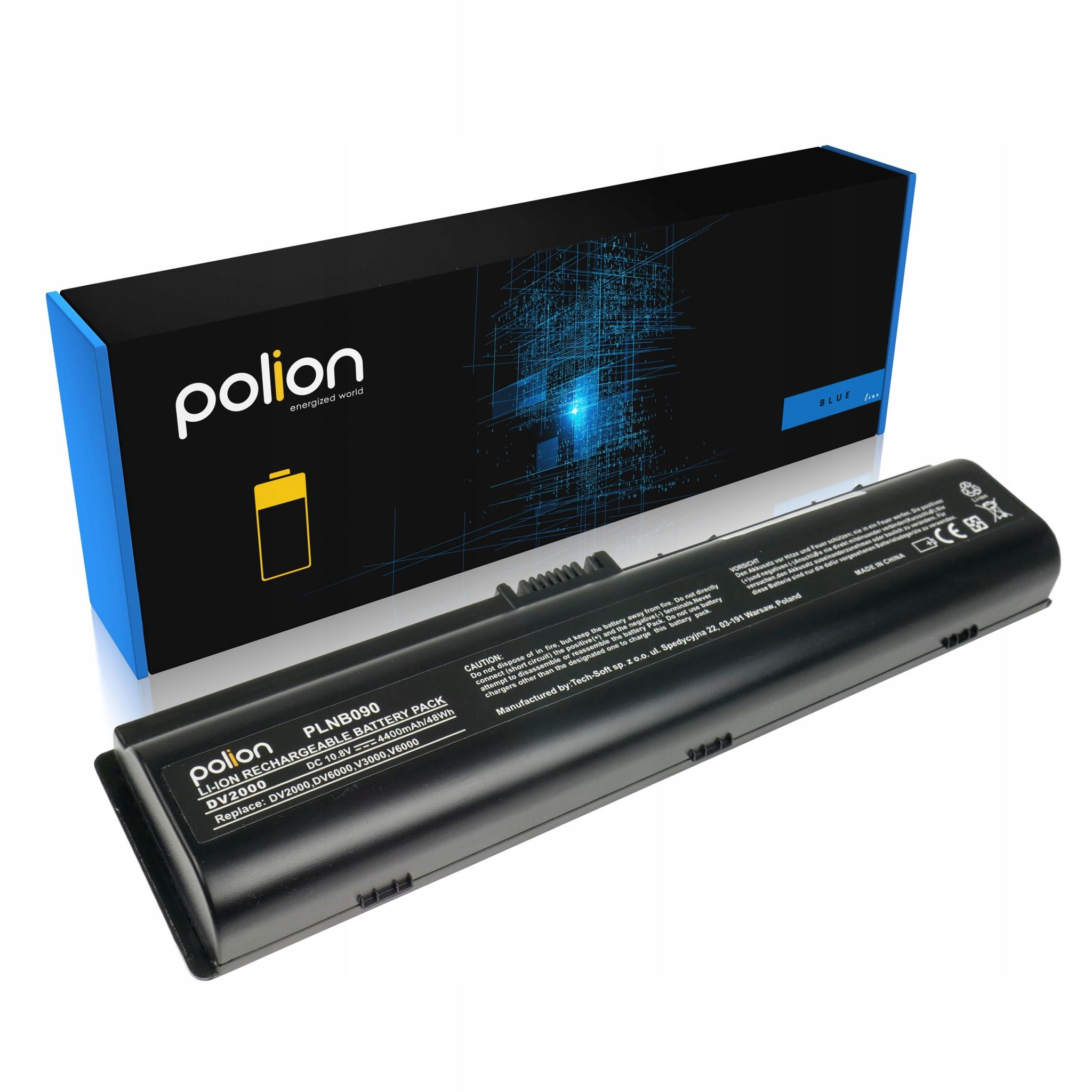 Hp Pavilion Laptop-akku Dv2000 Dv6000 Dv6500 Dv6700 Dv7000 4400mah