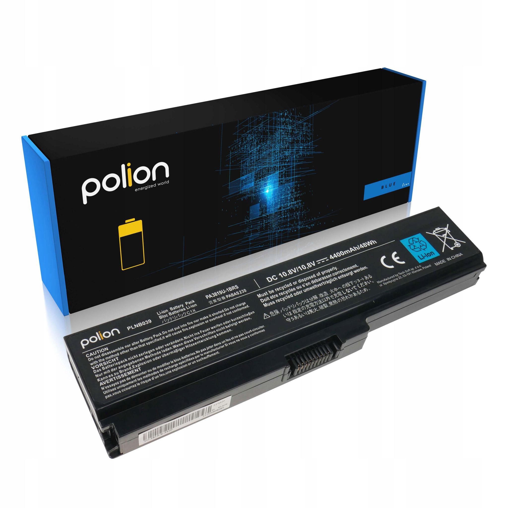 Toshiba Pa3817u-1brs 4400mah Laptop-akku