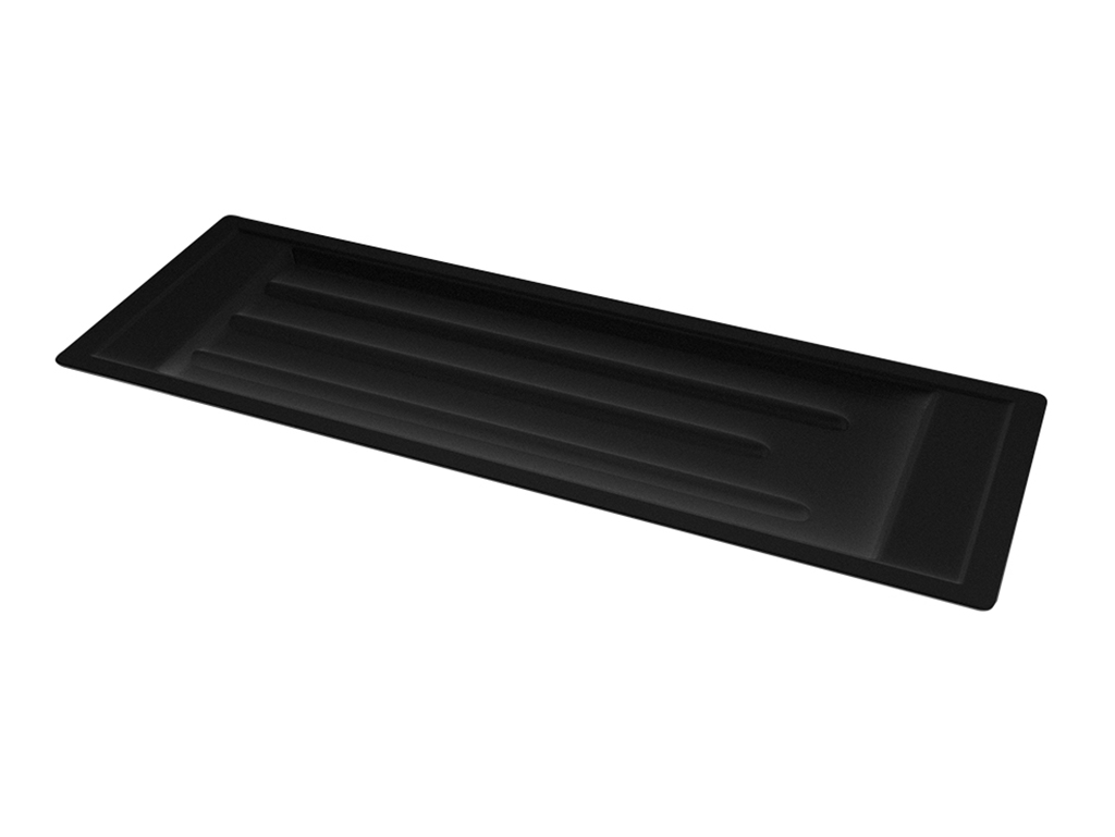 Trocknerständer 60 Schmal 590x200 Schwarz-metallic
